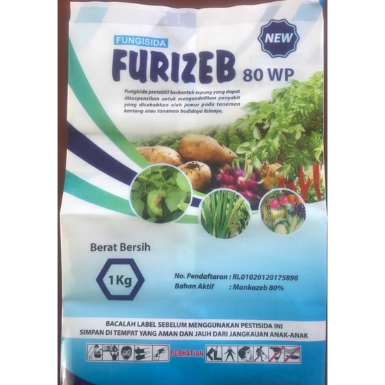 FURIZEB 80WP BIRU Larut 100%