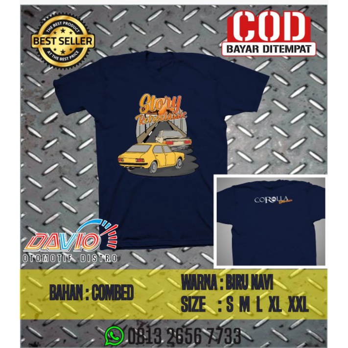 Kaos Corolla•Corolla T-shirt•KE30•KE20•Kaos mobil•kaos murah•kaos distro