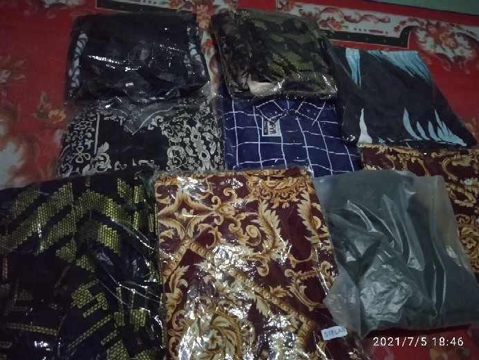 Maura Couple - Sania Ruffle Batik Couple Ori Ndoro Jowi Garansi Termurah Shopee - Couple Kintana