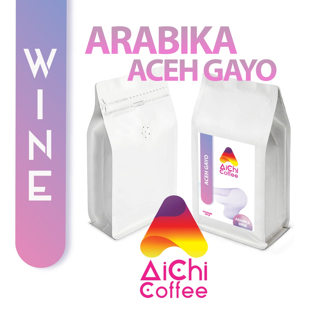 

Kopi Arabica Gayo Wine 200gr Biji atau bubuk