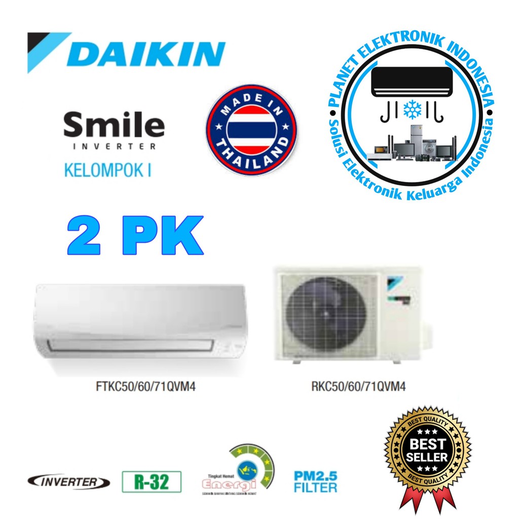 AC DAIKIN SMILE INVERTER 2 PK R32 ( STKC50 )