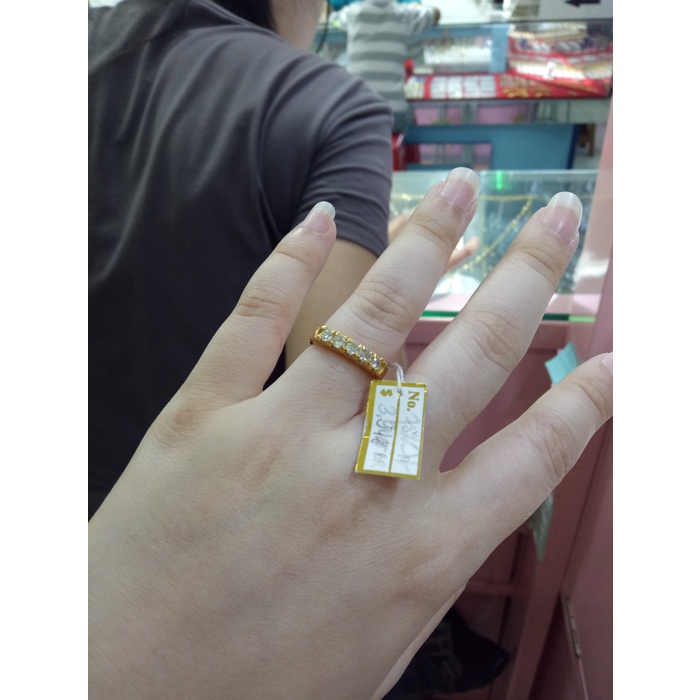 Cincin listring berlian