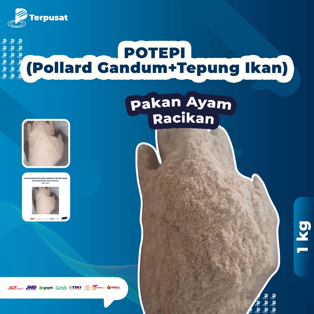 Per 1 Kg POTEPI Media Pakan Ulat jerman ( UJ ) Ulat Hongkong ( UH ) Ulat Kandang ( UK )
