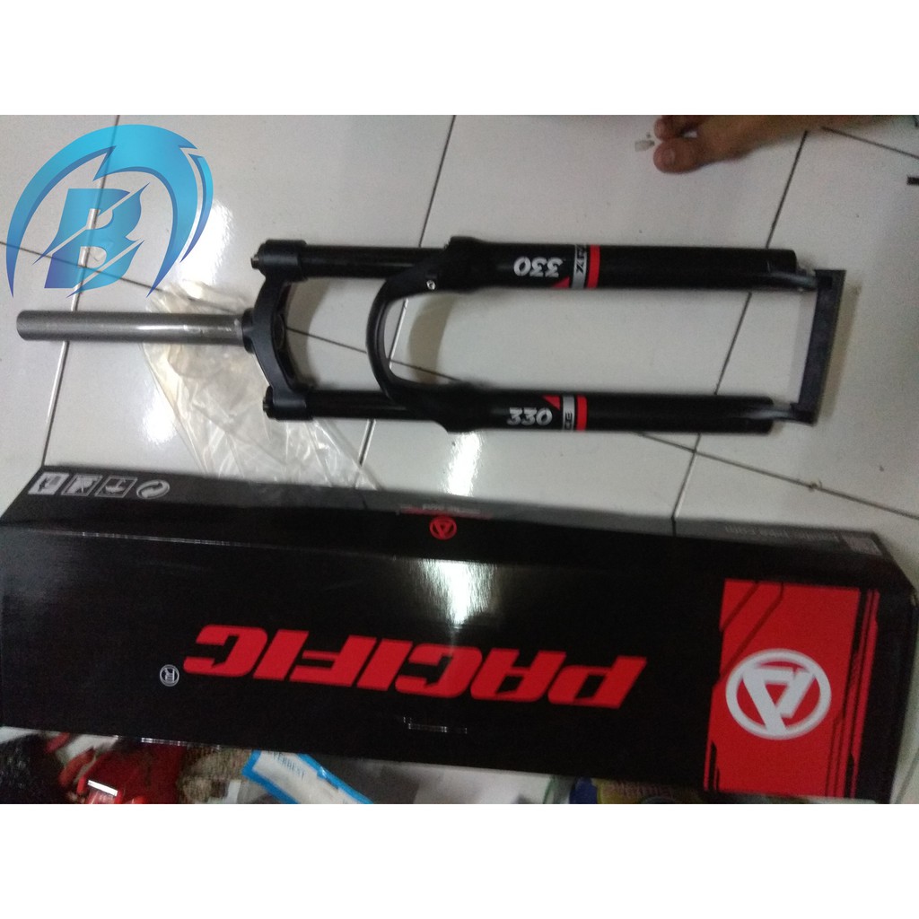 Garpu Mtb 26 Fork Suspension Mtb 26 Oversize Lock