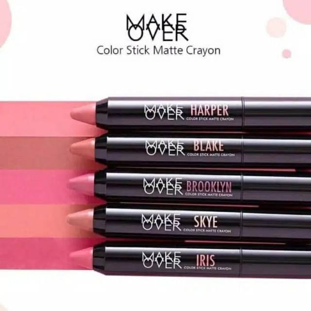 

Make Over Color Stick Matte Crayon 2.6g Makeover