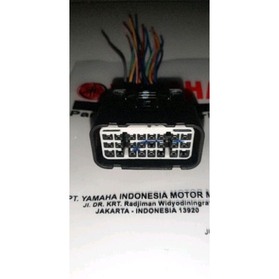 ORIGINAL SOKET KABEL  ECU - ECM - CDI MIO M3 - MIO Z - MIO S - MIO 125 - SOUL GT 125 2 PH 24 PIN.