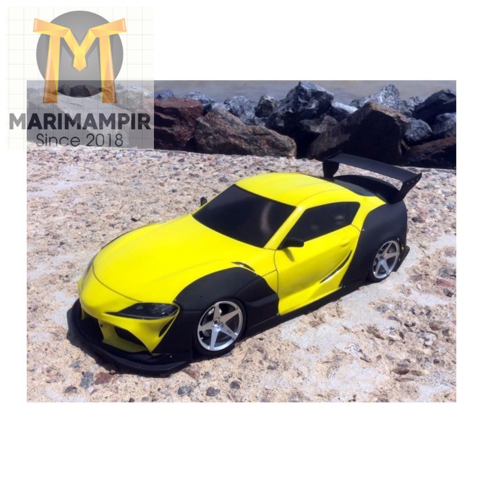 Marimampir APLASTICS RC TOYOTA SUPRA Z90 BODY KIT CLEAR #AP-SPZBK