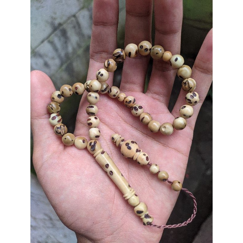 Tasbih Oud Sholib 8 mm 33 biji butir