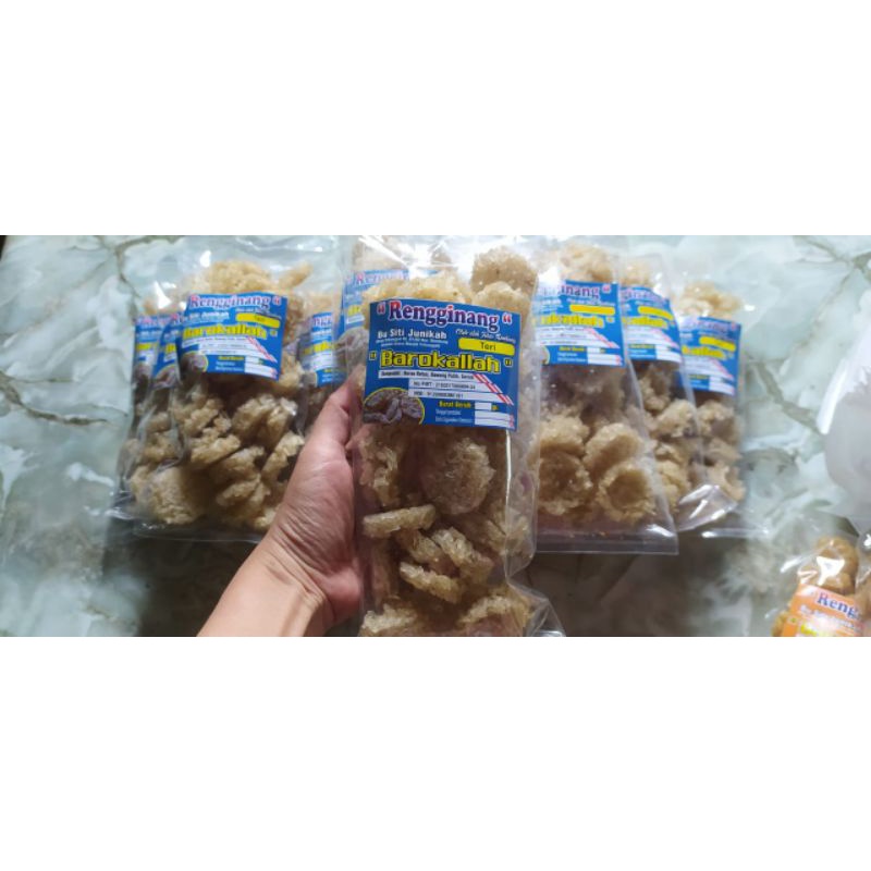 RENGGINANG MENTAH 200grm|| TERASI || TERI || BAWANG ||TELUR RAJUNGAN