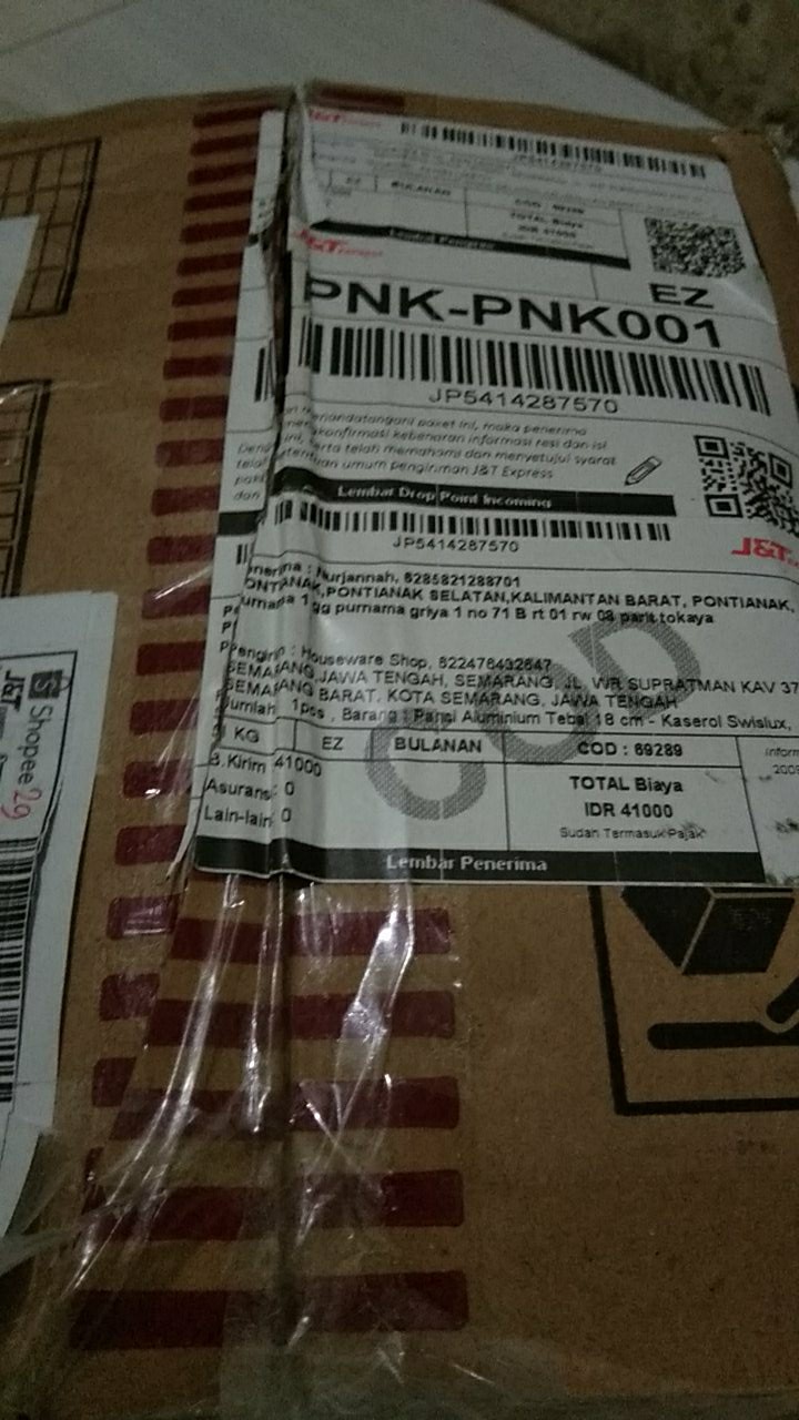 Panci Aluminium Tebal 18 Cm - Kaserol Swislux