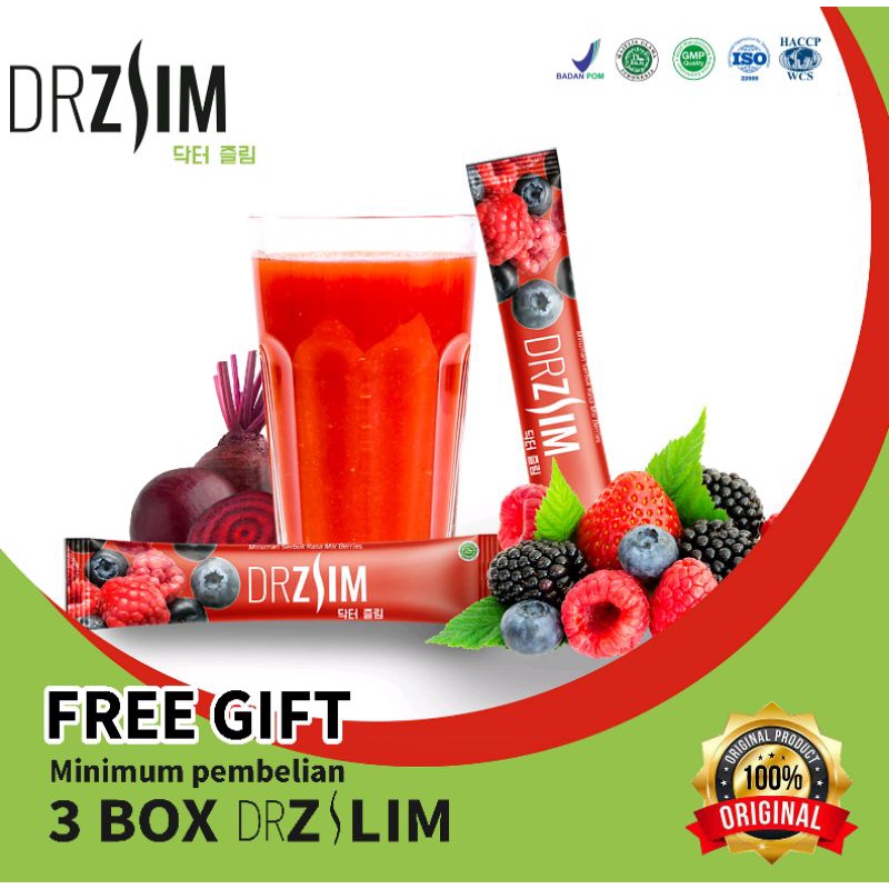 

DRZLIM minuman kesehatan detox fiber slim by ussy pratama