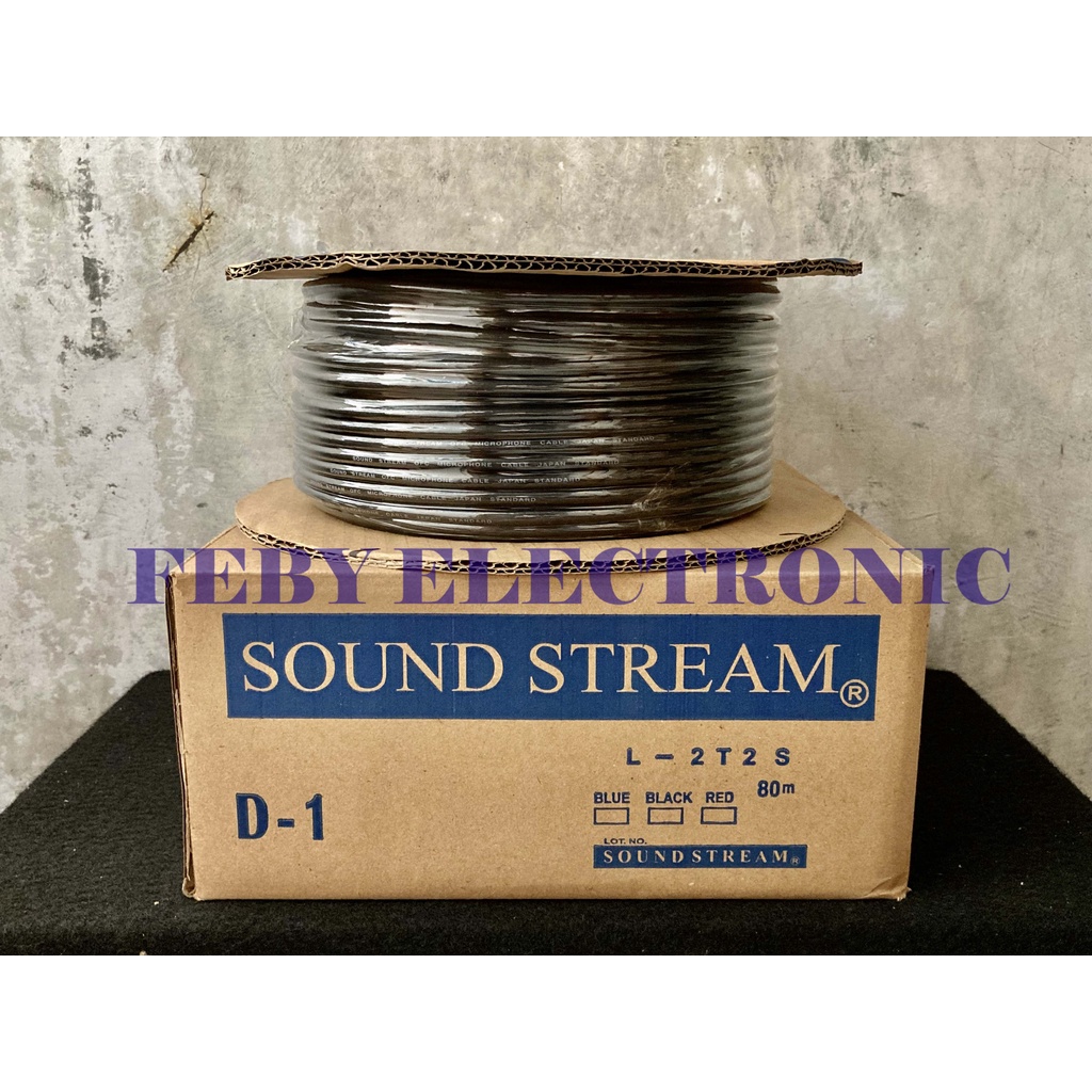 kabel microphone soundstream (meteran) kabel mic