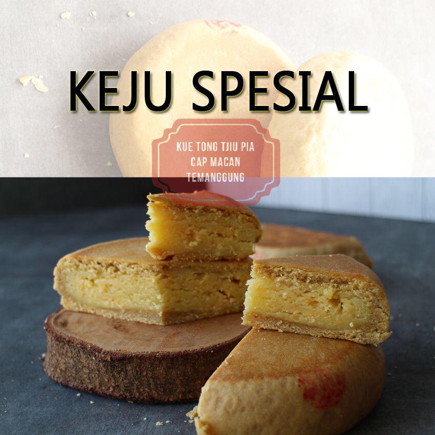 Kue Bulan / Moon Cake / Tiong Tjiu Pia cap Macan Varian Perbiji