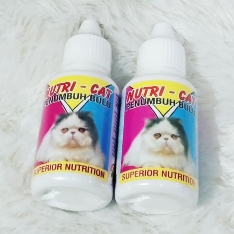 NUTRI CAT DROP 30ML - VITAMIN PENUMBUH BULU KUCING SUPERIOR NUTRITION