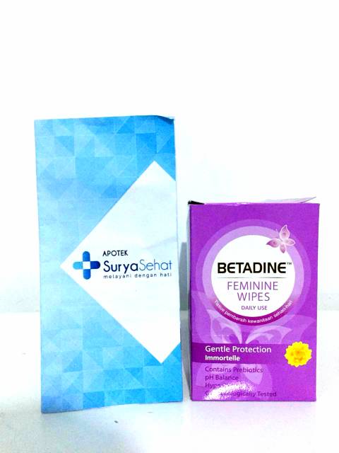 Betadine Feminine Wash Foam 100ml / Betadine Feminine Wipes Gentle Protection 1 pak
