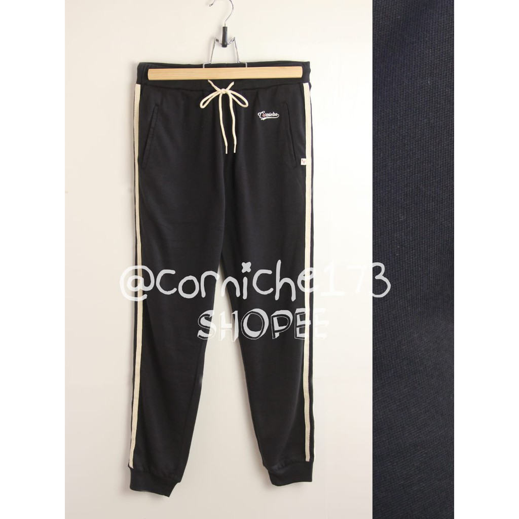 Corniche Sporty Jogger Black - TS39182