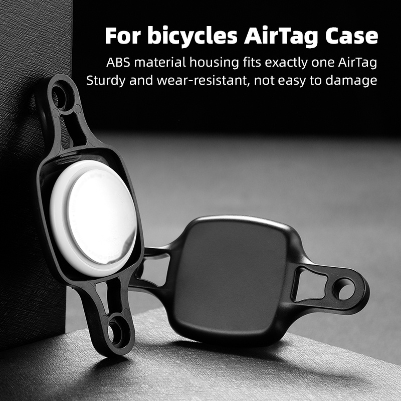 1 Set Case Holder Iphone Airtag / Tracker Mount Sepeda