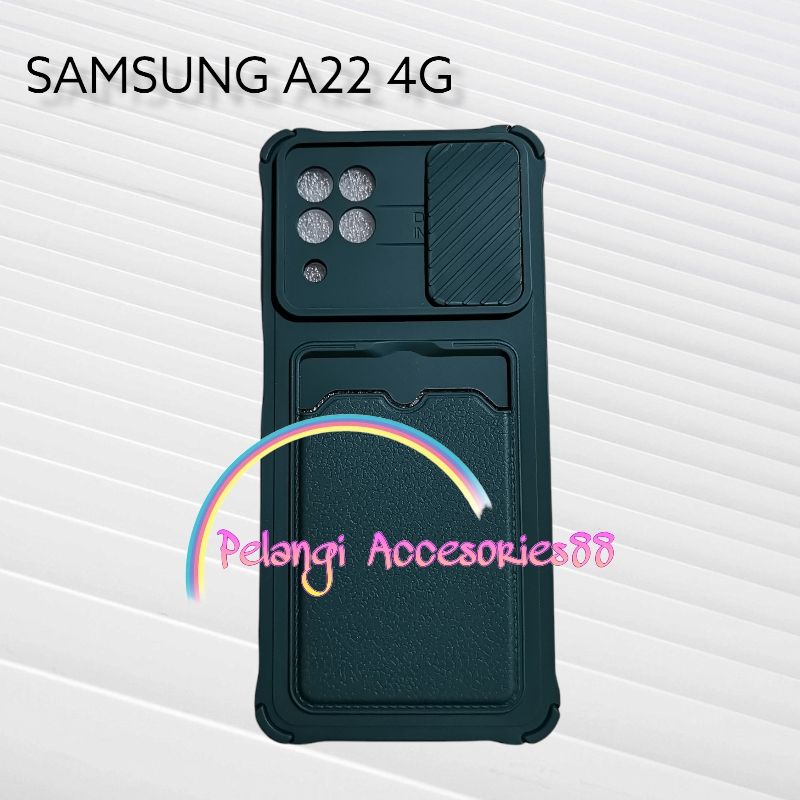 CASE SAMSUNG A22 4G / M32 4G / M22 4G CASE SOFTCASE SLEDING WARNA WARNI