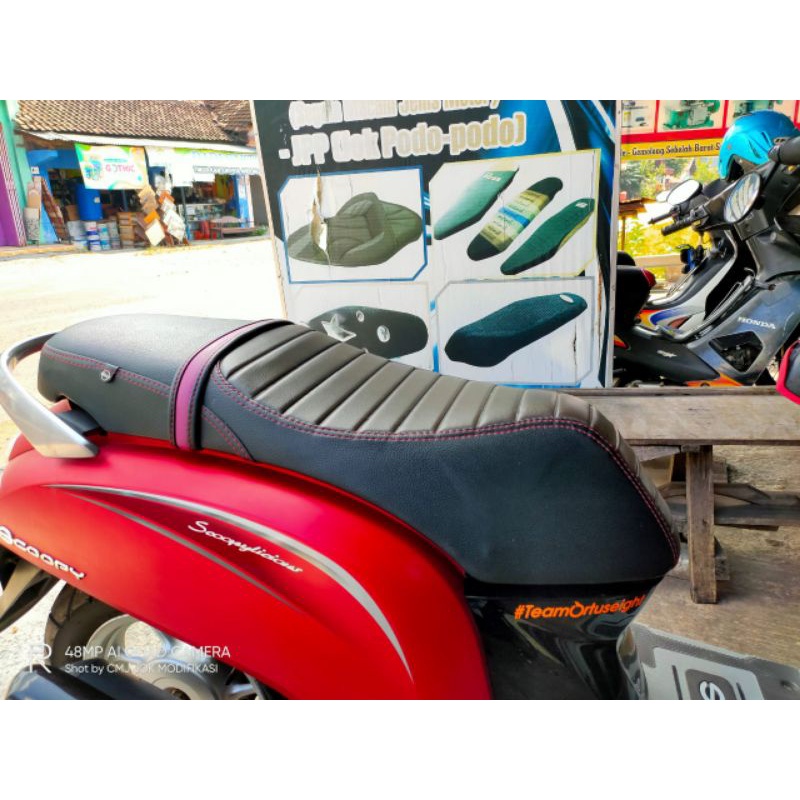 jok caferacer Dobel seat - jok Scoopy dobel seat