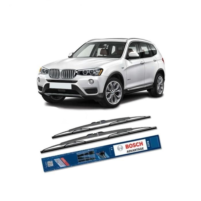 Wiper Bosch Advantage BMW X3 22&quot; &amp; 20&quot; Sepasang Wiper BMW X3