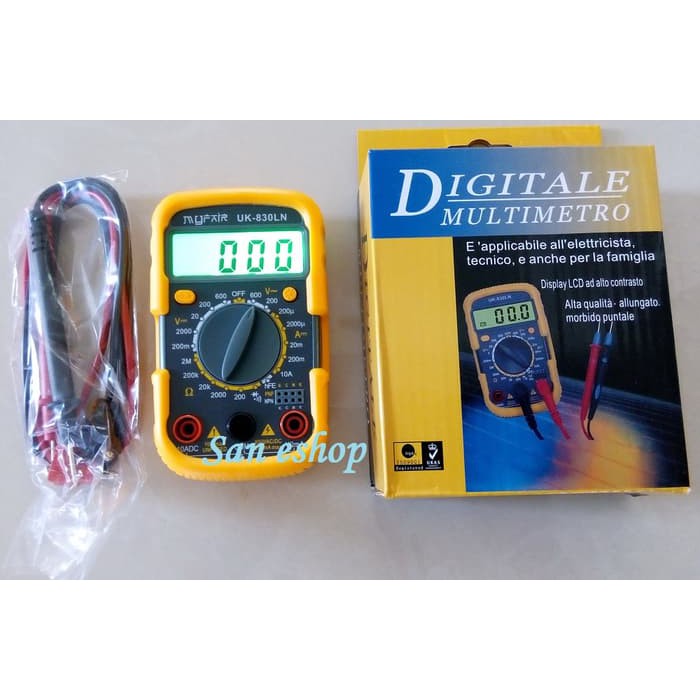 Dijual Digital Multimeter  Multitester   AVO meter  MyFair UK 830LN Murah