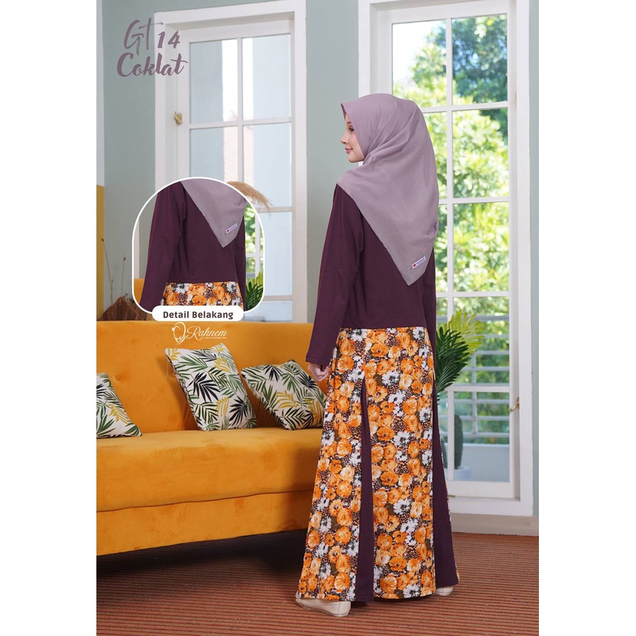 Gamis Anak Perempuan Remaja / Rahnem GT - 14 / Fashion Muslim