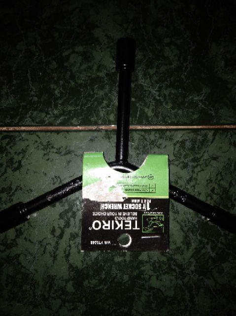 Kunci Sock Y Pendek 8 X 9 X 10 Mm Tekiro