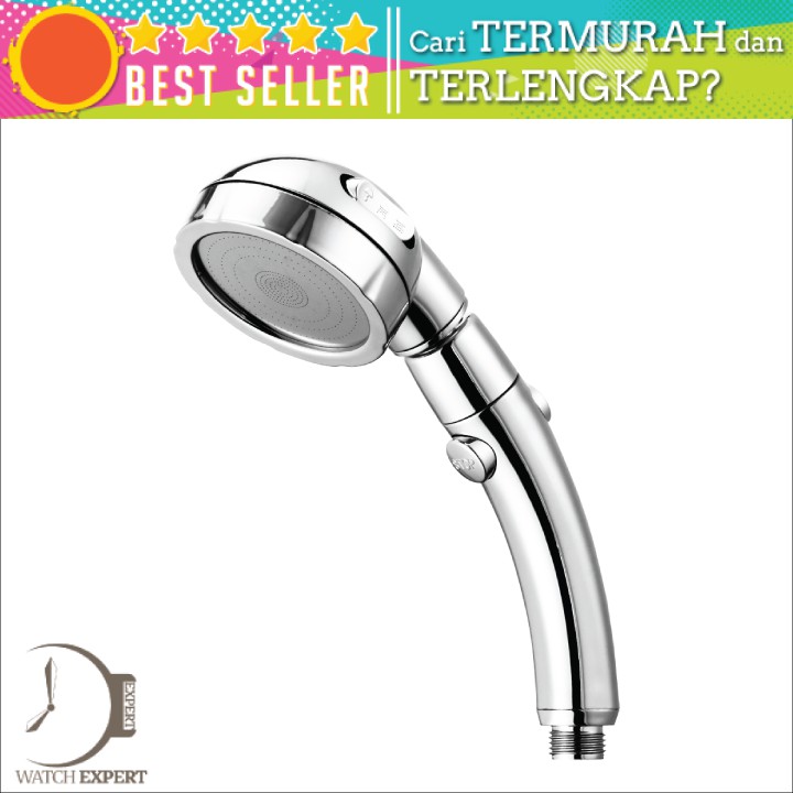 Bisa COD Kepala Shower Mandi Rotating 360 Degrees With 3 Mode Water Pressure - BAKALA BR-2223