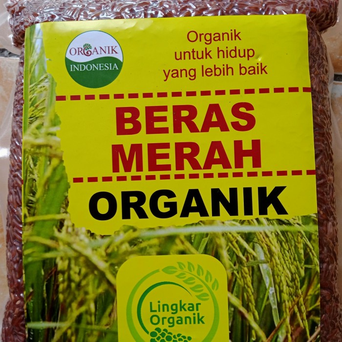 

Beras merah sosoh sp organik 1kg