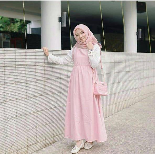 Damai fashion jakarta - baju wanita overall WIDYA (TANPA INNER) 3 warna - konveksi baju murah