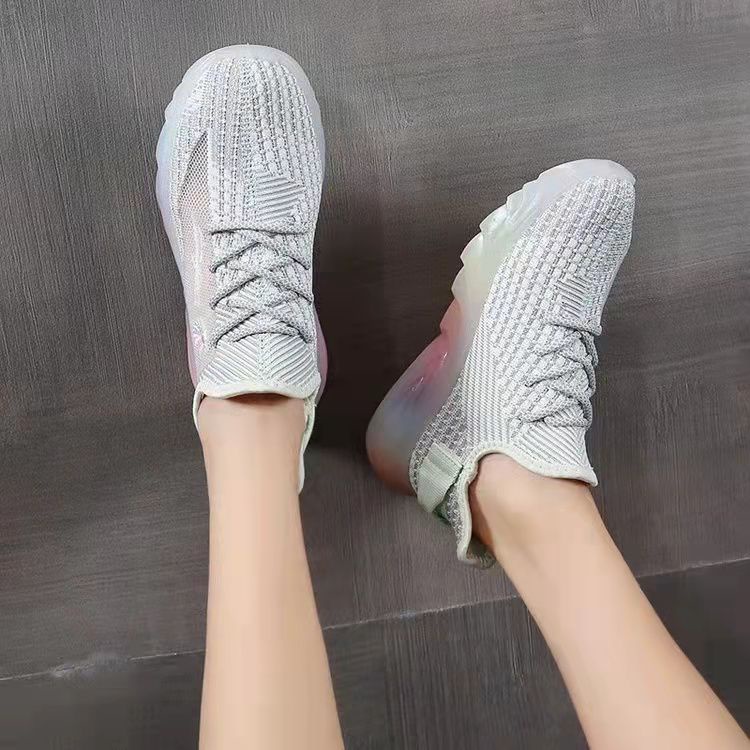 Free Box Sepatu Sneakers Korea Sneakers Import Sepatu Olahraga wanita NS888-1