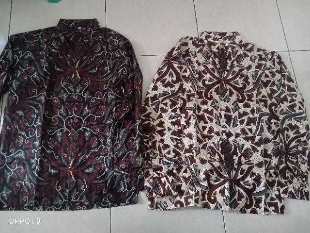 Size M L Xl Xxl Bswart Batik Hrb026 Kenongo Hem Pendek Padi Pekalongan M L Xl Batik Pria Murahl