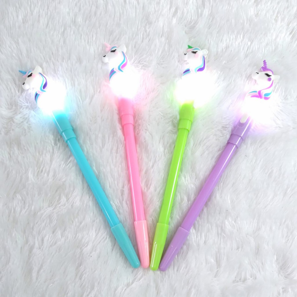 Bolpen karakter unicorn Lucu pulpen unicorn anak sekolah ATK Kado ultah Souvenir unicorn kado unicorn ballpoint anak murah