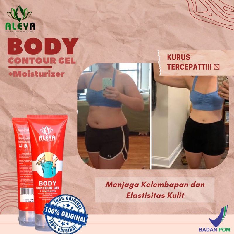 Terbaru BODY SLIMMING GEL ALEYA Original di jmr_kediri