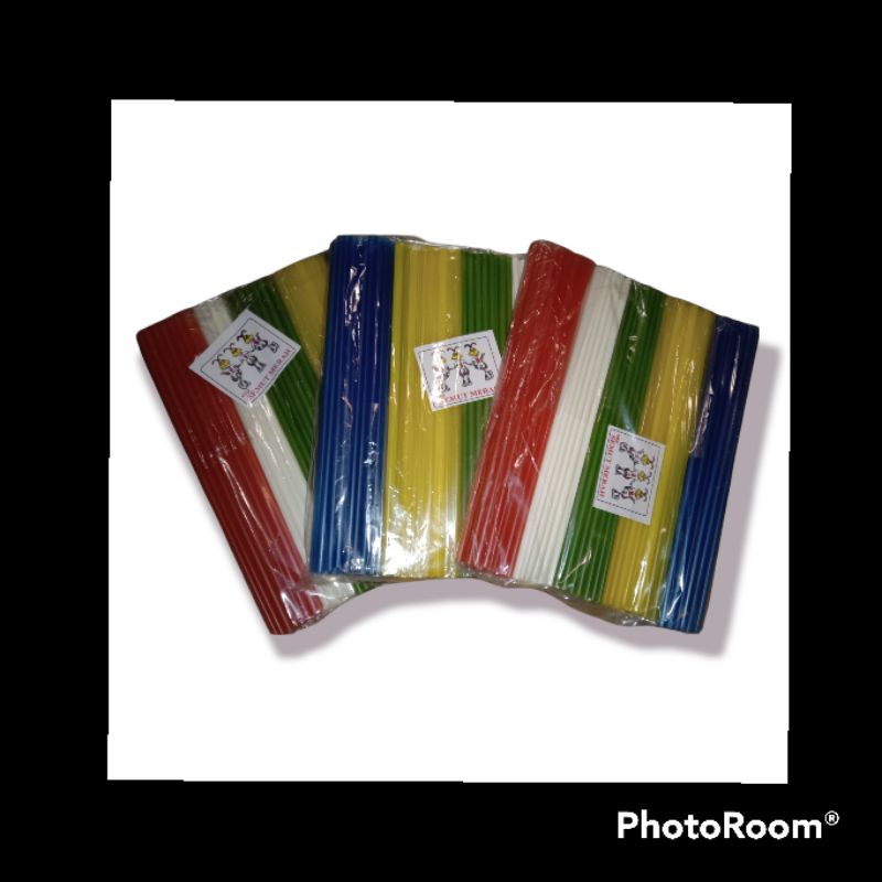 sedotan plastik warna/sedotan murah panjang 25cm