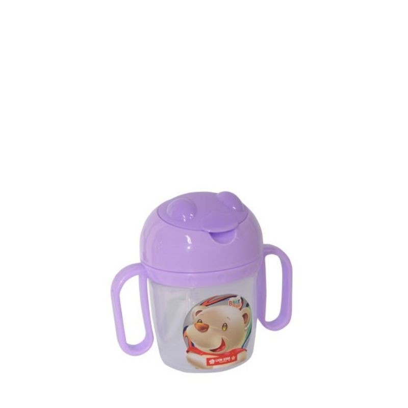 Gelas Mimi Mug GL-75 Lion Star 300ml/Botol Minum Sedotan