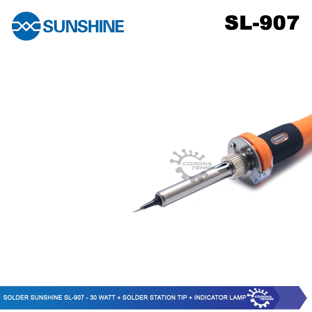 SL-907 - Solder Sunshine - 30 Watt + Solder Station Tip + Indicator Lamp