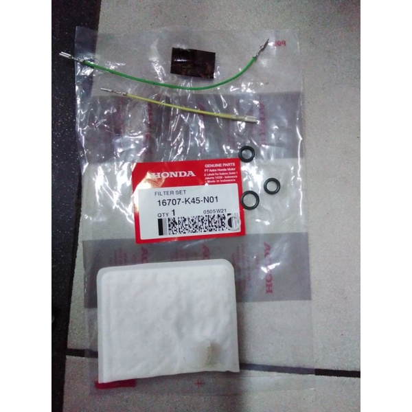 FILTER SET SARINGAN BENSIN CRF250 CBR150R 16707K45N01