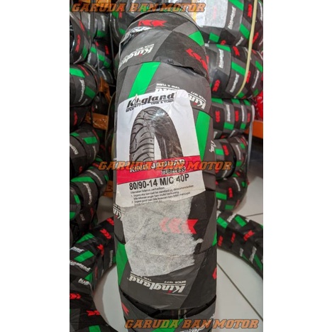 Ban motor KINGLAND Tubless 80/90-14 TL JAGUAR