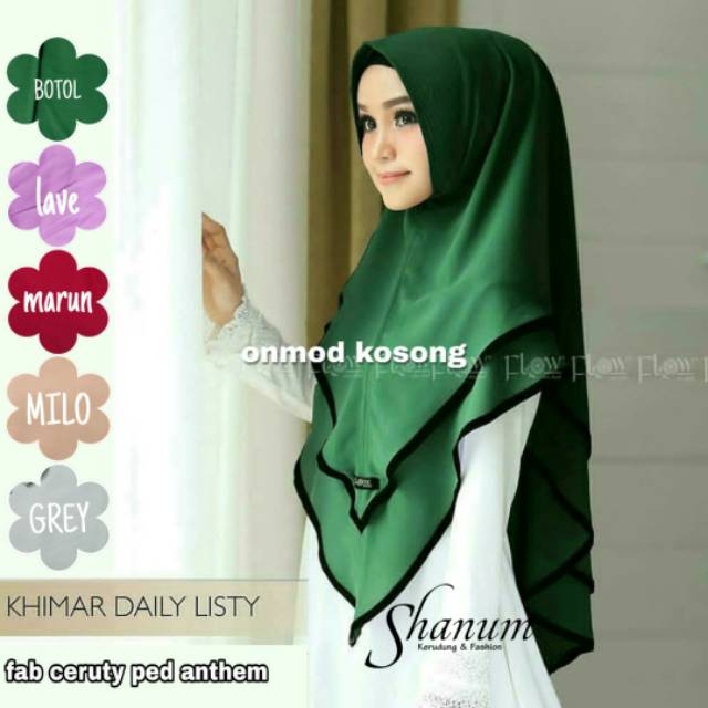READY JILBAB KHIMAR REAL PICT SHANUM SOLO GROSIR