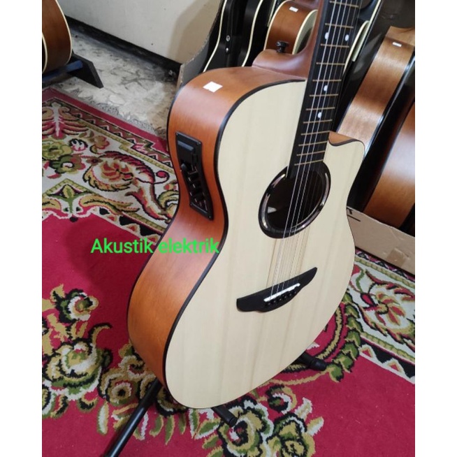 Gitar akustik ELEKTRIK yammaha apx500ii. tanam besi. bonus pick+kunci L. free packing kayu