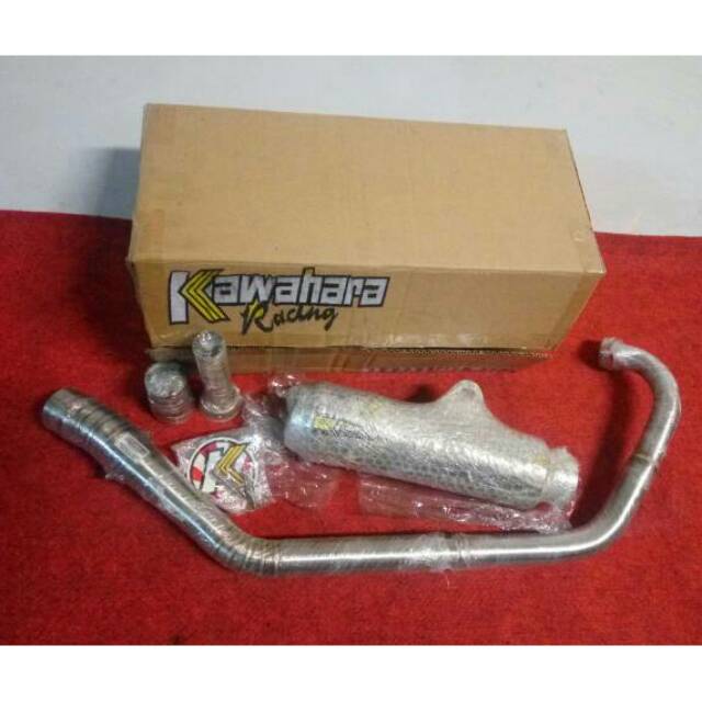 Knalpot Original 100% Kawahara for : R.15 V2 / X-abre / Vixion / Fu Carbu