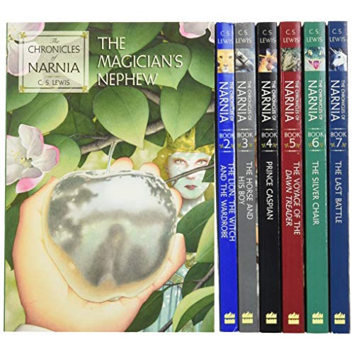 [ENGLISH] BUKU NOVEL THE CHRONICLES OF NARNIA 7 SERIES - LEWIS CS [ORIGINAL]