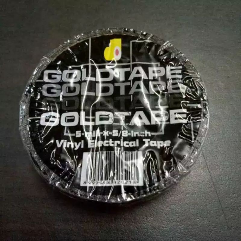 

Isolasi Hitam Gold tape