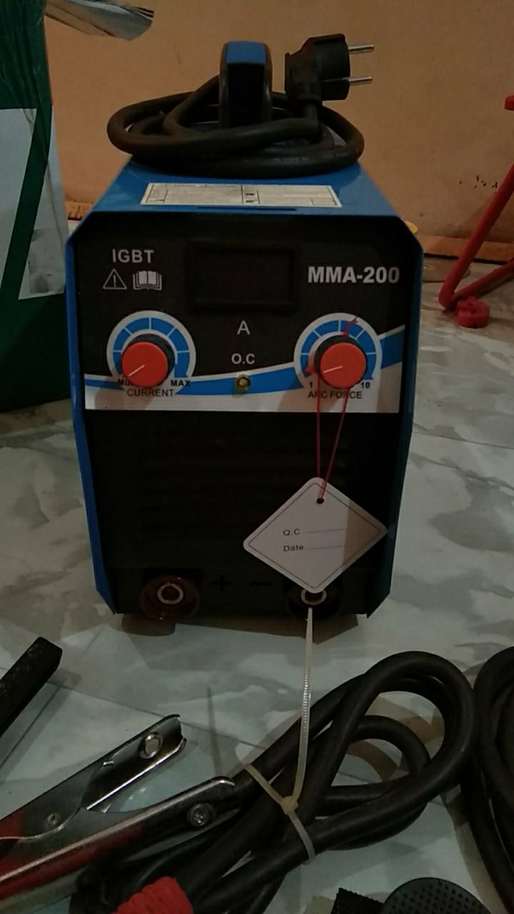 Mesin Las Mailtank Mma-200 Igbt 220v Model Sederhana 900 Watt