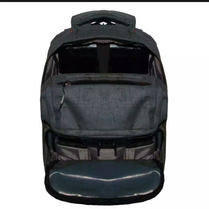 Carboni tas ransel pria dan wanita tas punggung backpack tas laptop - grey