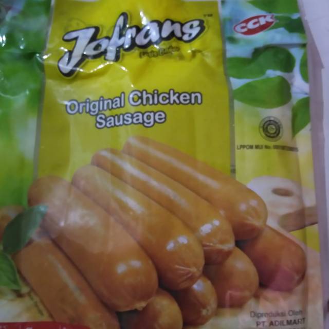 

Promo sosis chicken sausage original jumbo isi 7 ,500gr