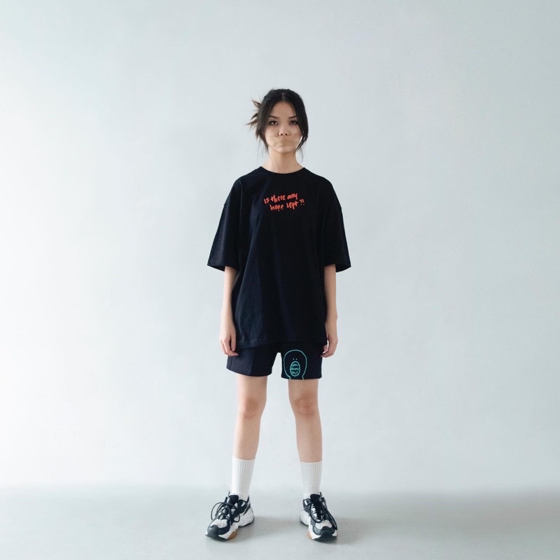 FAITH FADE DYSTOPIA - Hope Oversized Tee (Black)