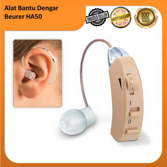 BEURER HA 50 HEARING AID ALAT BANTU DENGAR GERMANY GARANSI 3 TAHUN