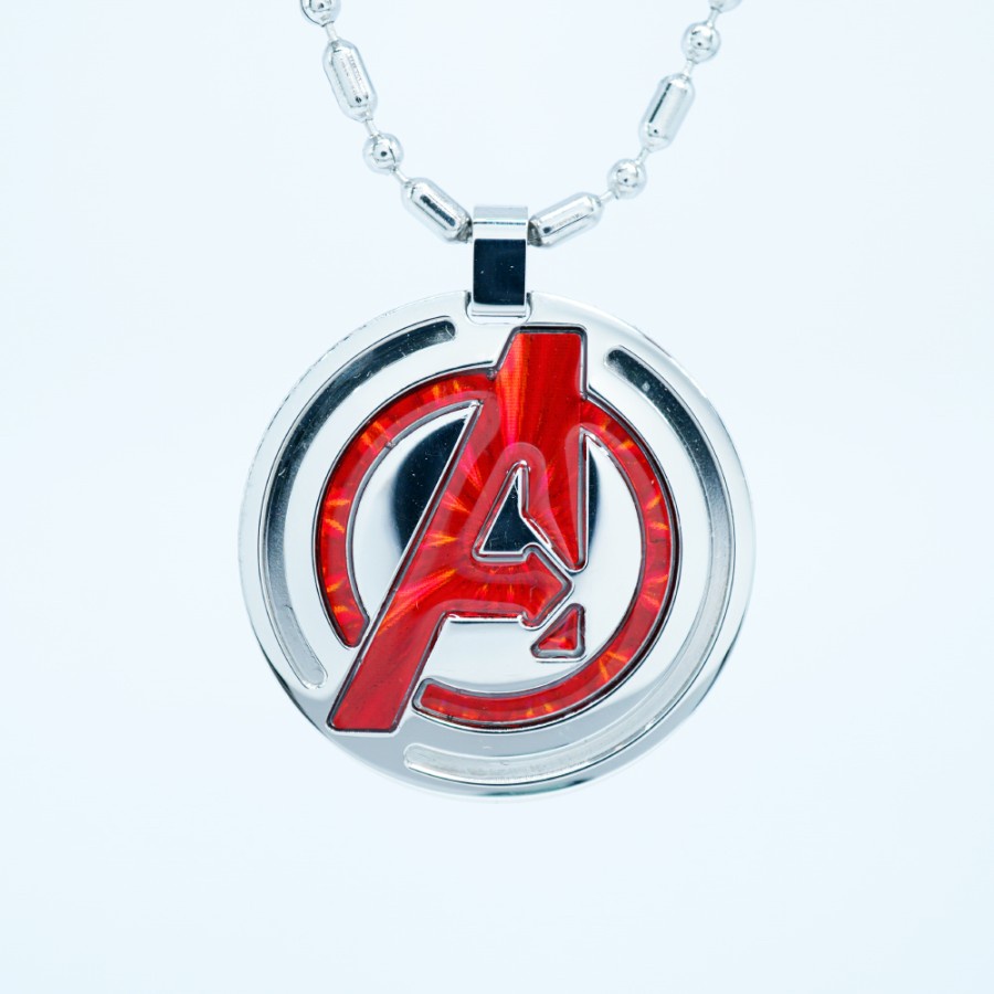Produk Promo Kalung MCI Asli Model Baru Pendant Avengers Red Original Kalung MCI Ori Terbaru Kalung 